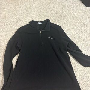 Columbia Black Fleece Quarter-Zip Top